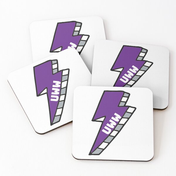 Item preview, UWW University of Wisconsin Whitewater Lightning Bolt designed and sold by kkosmicki.