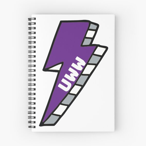 Item preview, UWW University of Wisconsin Whitewater Lightning Bolt designed and sold by kkosmicki.