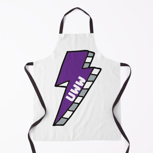 Item preview, UWW University of Wisconsin Whitewater Lightning Bolt designed and sold by kkosmicki.