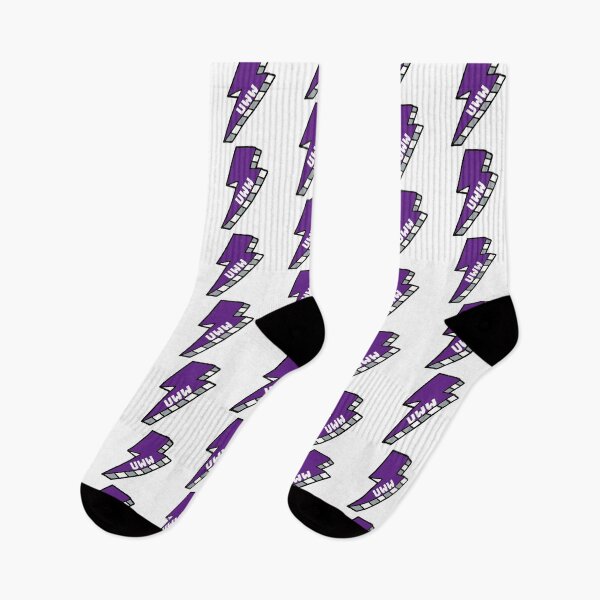 Item preview, UWW University of Wisconsin Whitewater Lightning Bolt designed and sold by kkosmicki.