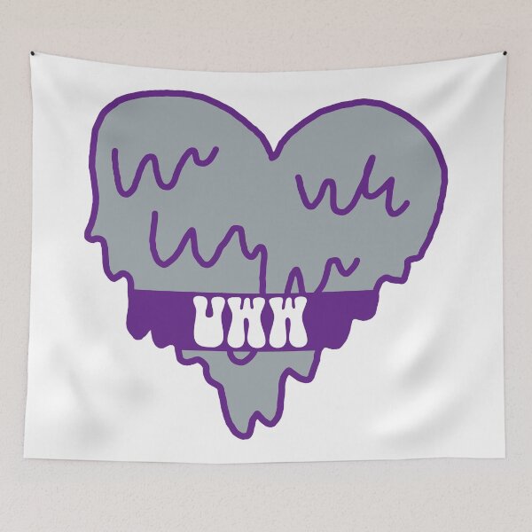 Item preview, UWW University of Wisconsin Whitewater Heart designed and sold by kkosmicki.