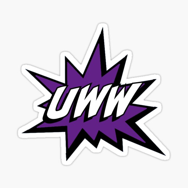 United World Wrestling UWW Logo University of Wisconsin Whitewater Pin | Redbubble