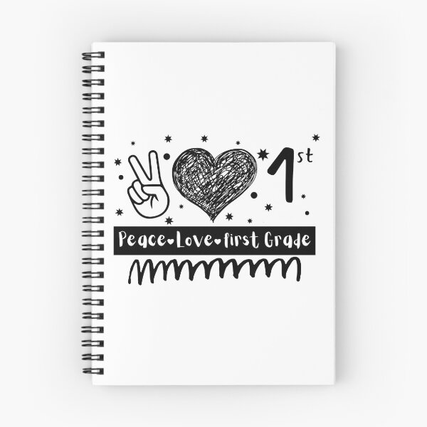 Item preview, Peace Love 1st Grade designed and sold by Anton Ashraf.