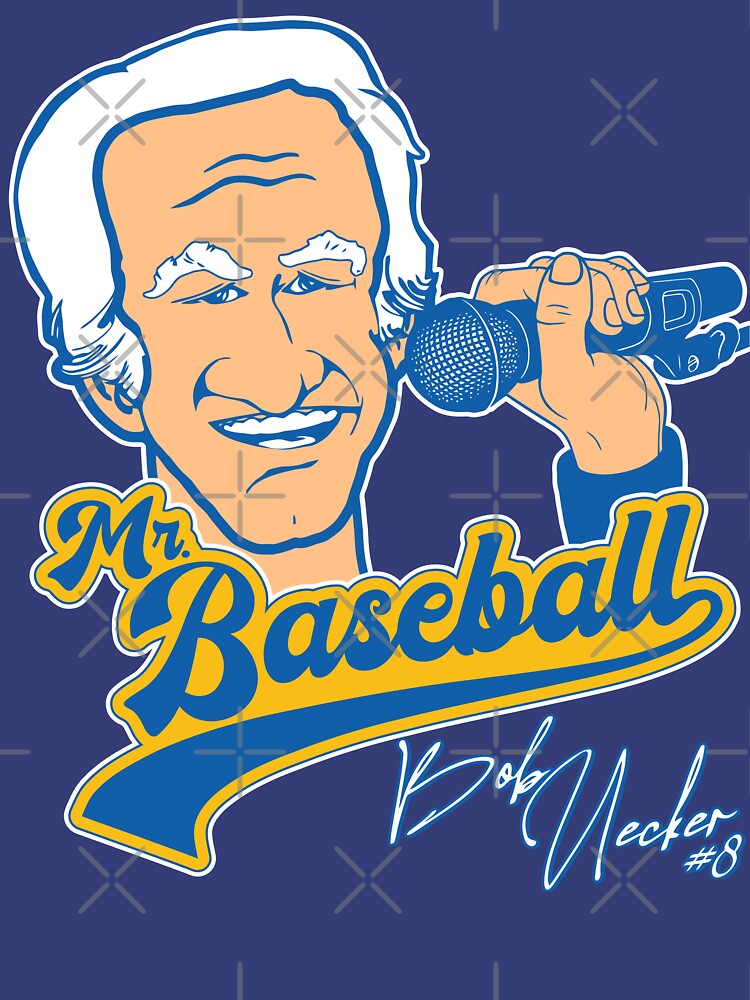 Mr Baseball ))(( Brewers Bob Uecker Baseball Tribute Classic T