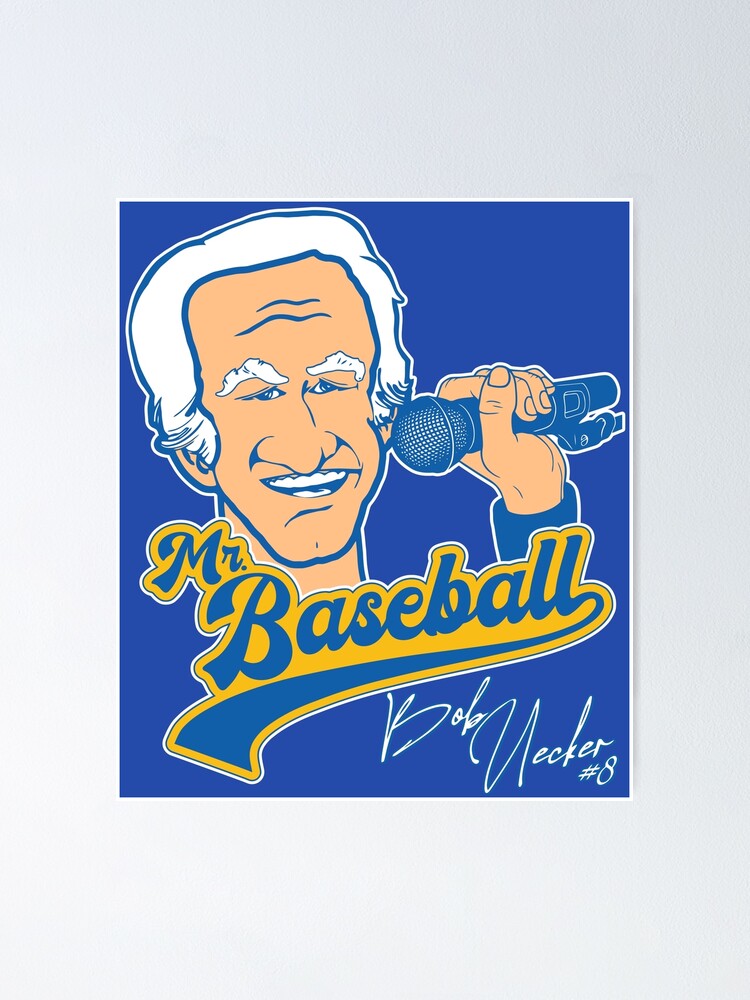 Mr Baseball ))(( Brewers Bob Uecker Baseball Tribute - Milwaukee Brewers -  Pin