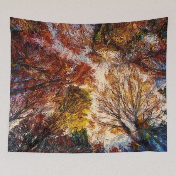 Item preview, Autumn Leafy Forest designed and sold by FreedomUniverse.