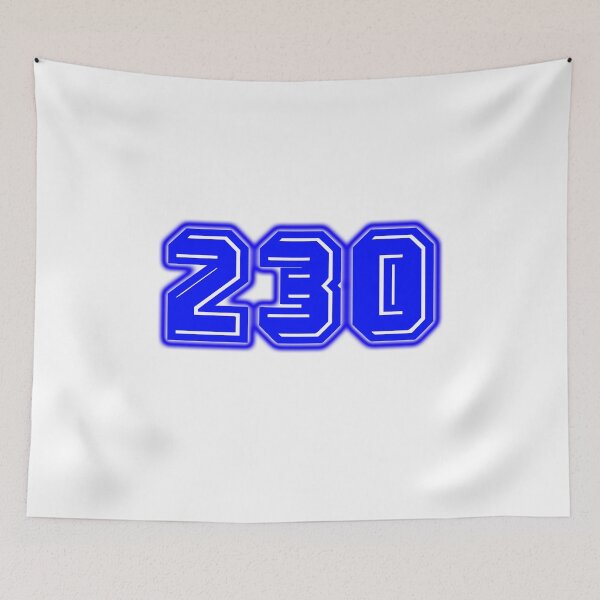 Item preview, Blue Number 230 designed and sold by sport-blue.