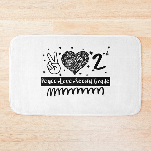 Item preview, Peace Love 2nd Grade designed and sold by Anton Ashraf.