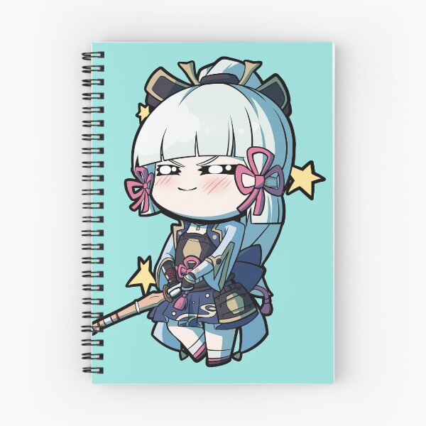 Item preview, Chibi Ayaka - Genshin Impact designed and sold by MangaXai.