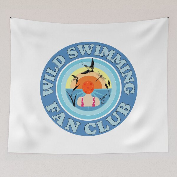 Item preview, Wild Swimming Fan Club Wild Swim Retro designed and sold by CjbdIOW.