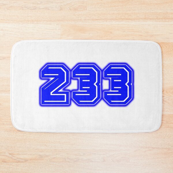 Item preview, Blue Number 233 designed and sold by sport-blue.