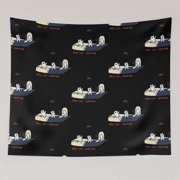 Item preview, Procrastinating Cats  designed and sold by SerenMarici.