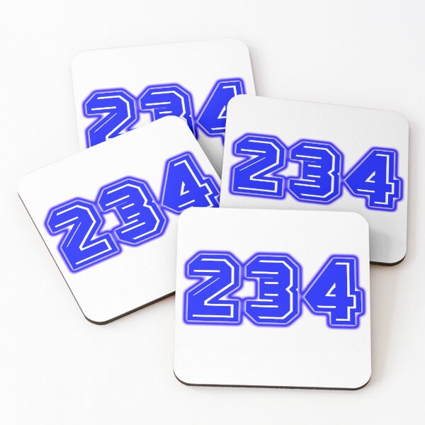Item preview, Blue Number 234 designed and sold by sport-blue.