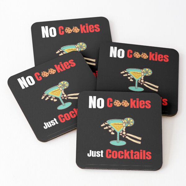 Item preview, No Cookies Just Cocktails Cocktails lover Summer Days designed and sold by chetan786.