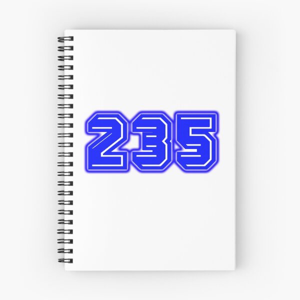 Item preview, Blue Number 235 designed and sold by sport-blue.