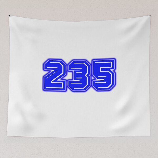 Item preview, Blue Number 235 designed and sold by sport-blue.
