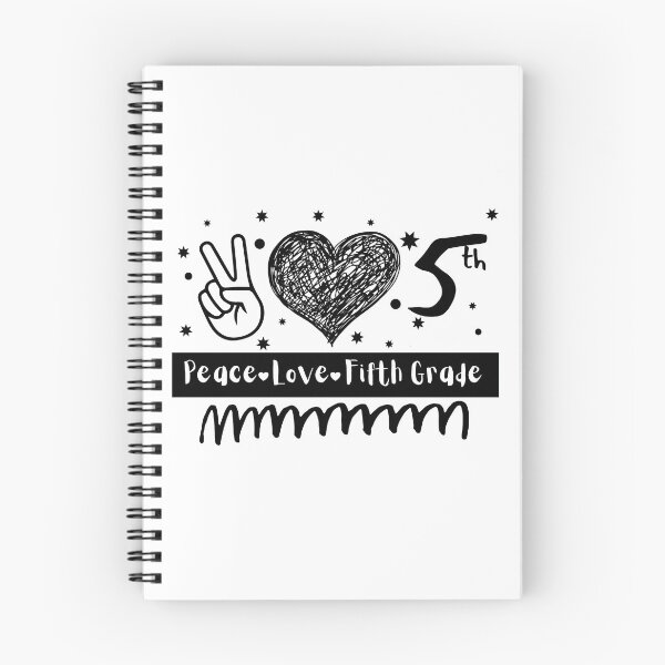 Item preview, Peace Love 5th Grade designed and sold by Anton Ashraf.