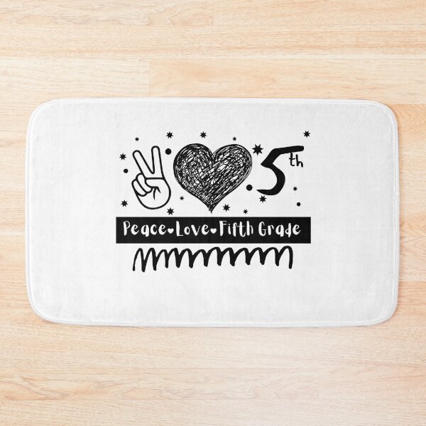 Item preview, Peace Love 5th Grade designed and sold by Anton Ashraf.