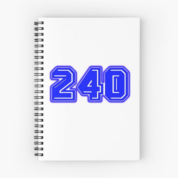 Item preview, Blue Number 240 designed and sold by sport-blue.