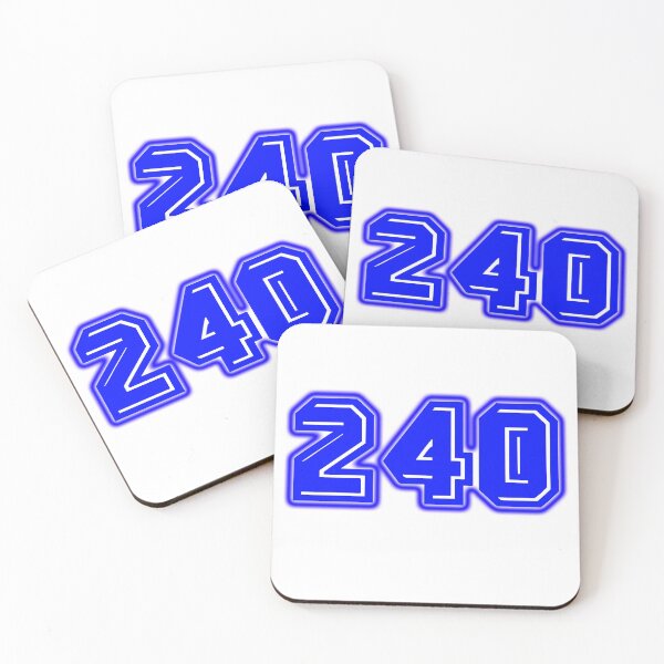 Item preview, Blue Number 240 designed and sold by sport-blue.