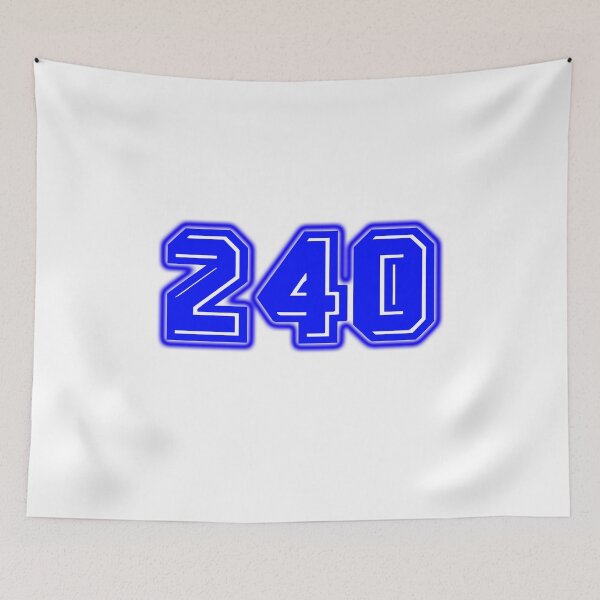 Item preview, Blue Number 240 designed and sold by sport-blue.