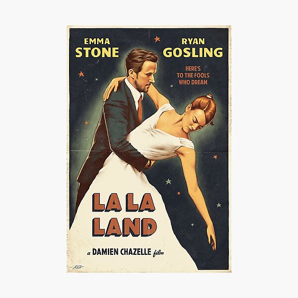Ryan Gosling - Emma Stone Classic Photographic Print