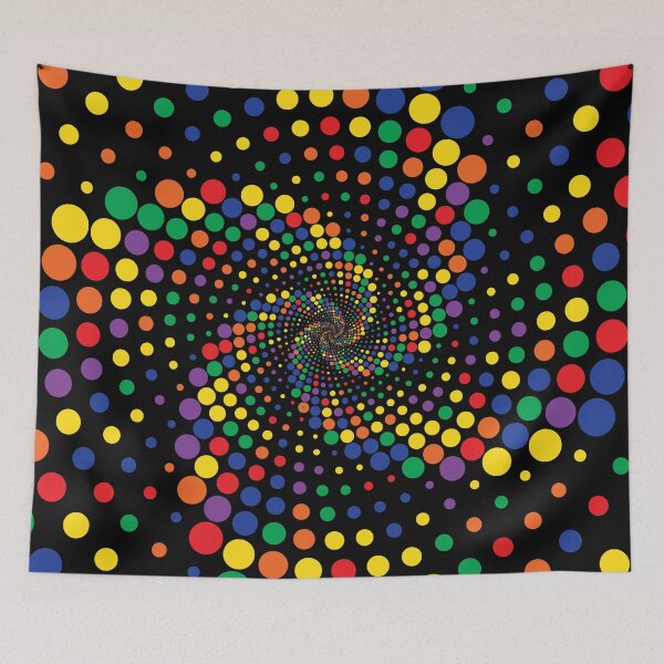 Item preview, Dotted Spiral Vortex designed and sold by amirmax.