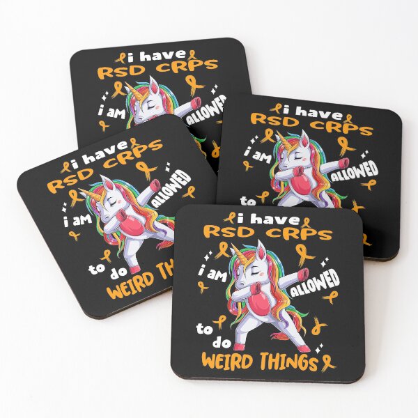 Item preview, RSD CRPS Awareness Funny I have RSD CRPS i'm allowed to do Weird Things! designed and sold by JanetShop809.