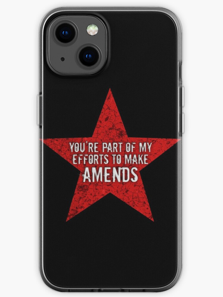 Coque Iphone Bucky Barnes Citation Soldat De L Hiver Par Nvrland Novelty Redbubble