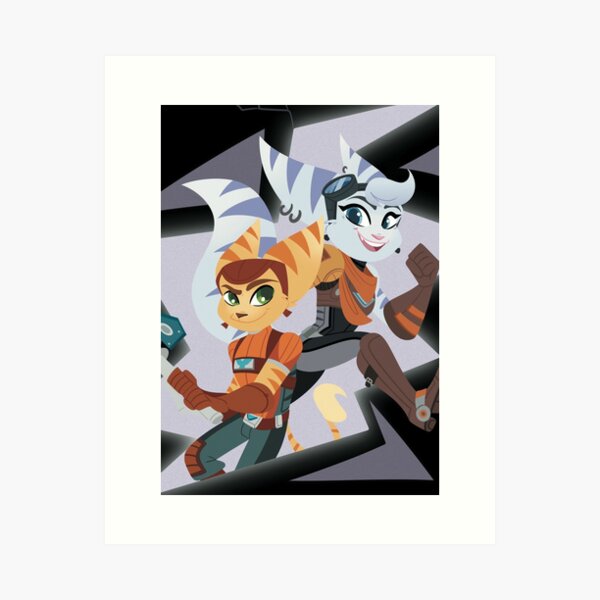 Rivet Ratchet & Clank ~ Rift Apart (Fannan Vector) Sticker for Sale by  slu1