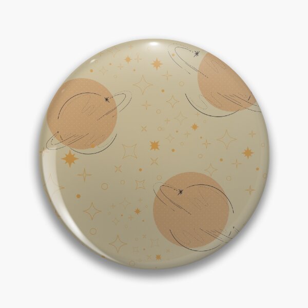 Item preview, Pattern Beige Saturn with Stars  designed and sold by allyzza.