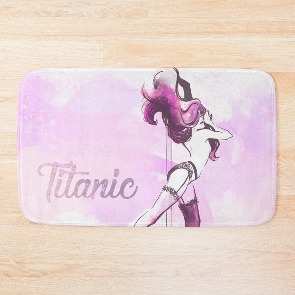 Item preview, Watercolor Exotic Pole Dancer - Pink Titanic designed and sold by Leiratorii.