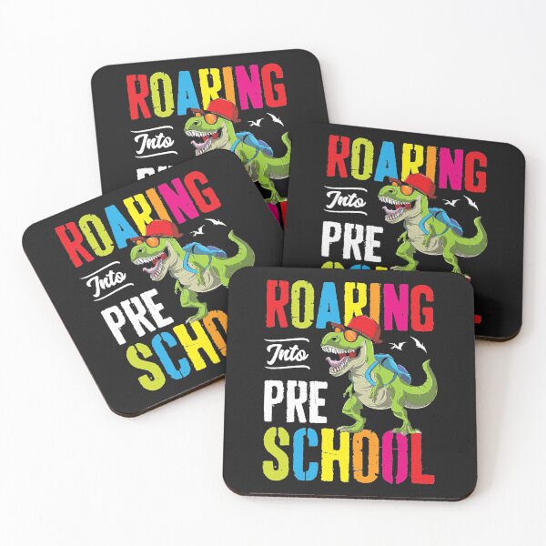 Item preview, Roaring Into Preschool Dinosaur Teacher Pre K Back To School designed and sold by DavidAlun.
