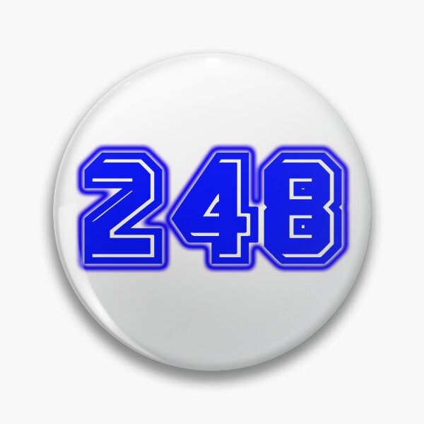 Artikelvorschau, Blaue Zahl 248 entworfen und verkauft von sport-blue.