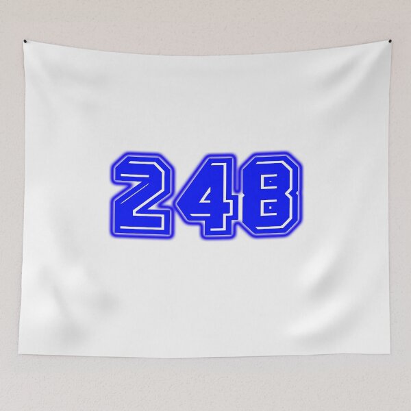 Item preview, Blue Number 248 designed and sold by sport-blue.
