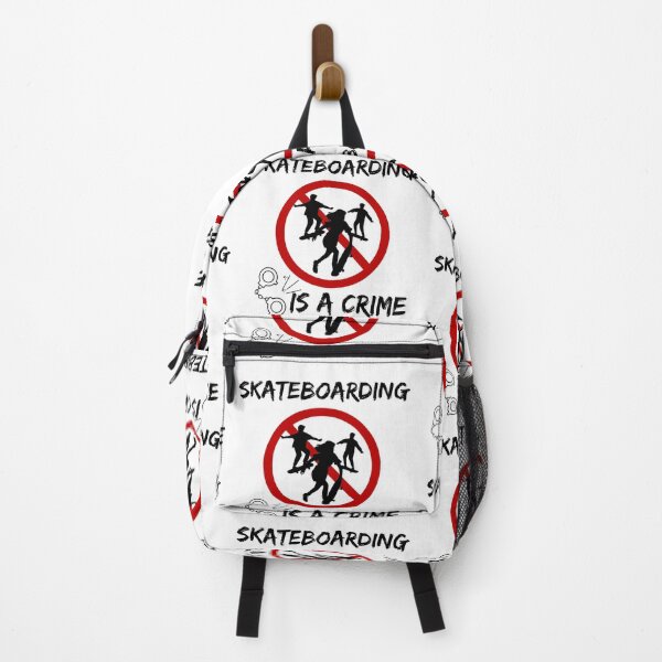 Item preview, Skateboarding Is A Crime designed and sold by Quadghouls.