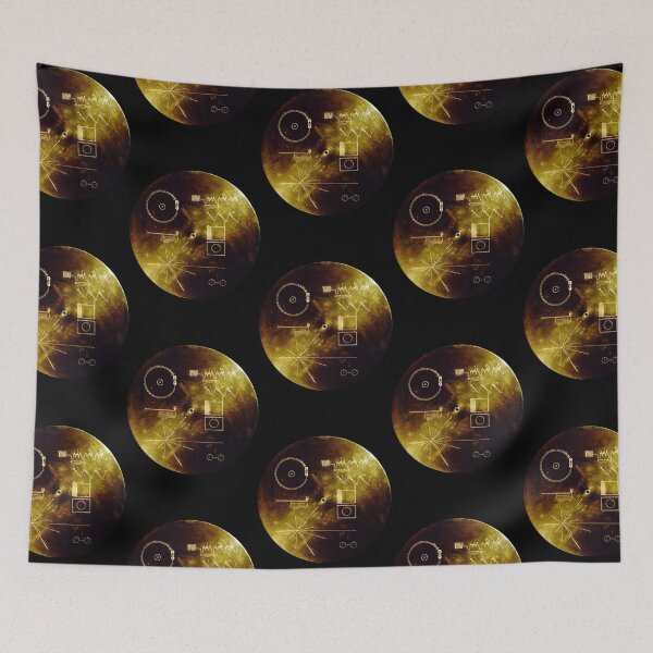 Item preview, Voyager Space Probe Golden Record Plaque  designed and sold by SerenMarici.