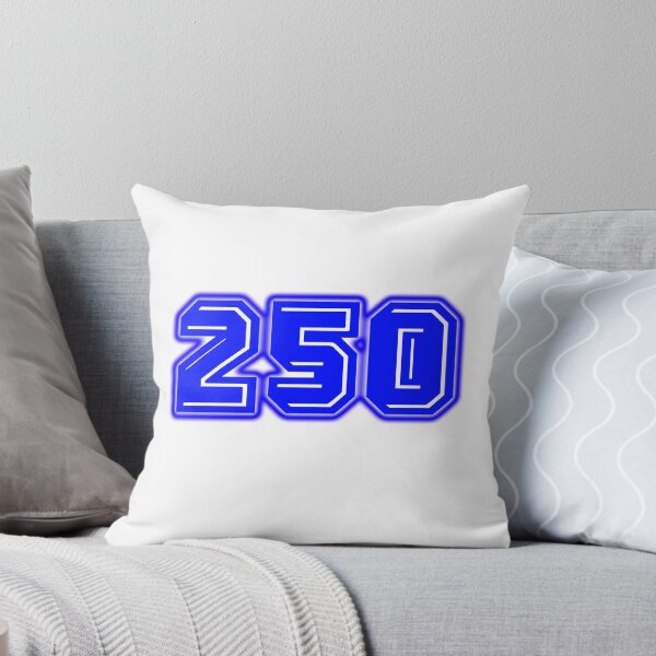 Item preview, Blue Number 250 designed and sold by sport-blue.