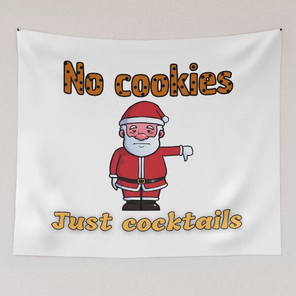 Item preview, No cookies, just cocktails! designed and sold by Georgeox.