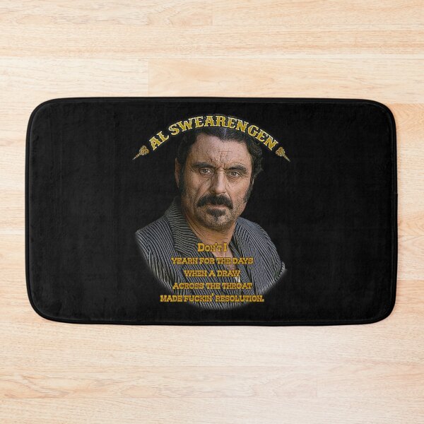 Item preview, More Then Awesome Al Swearengen Yearning Quote Western Americana Christmas designed and sold by LeathaKessler.