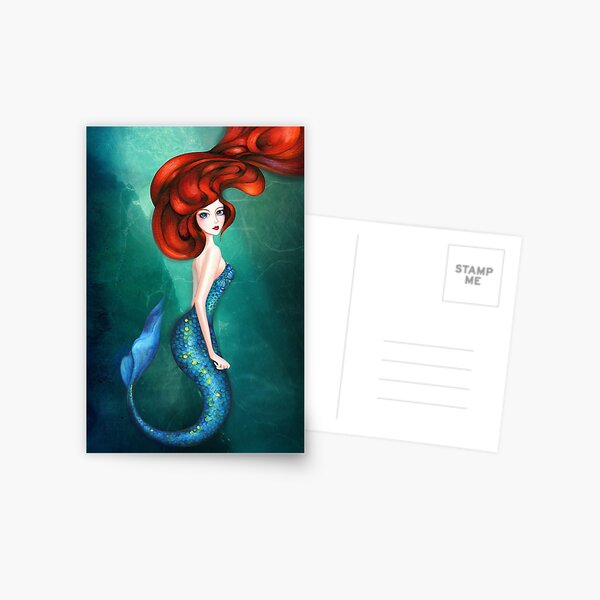 Mermaid Postcard