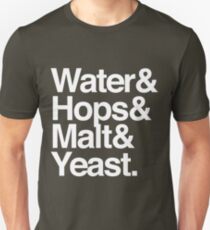 Beer Ingredients Unisex T-Shirt