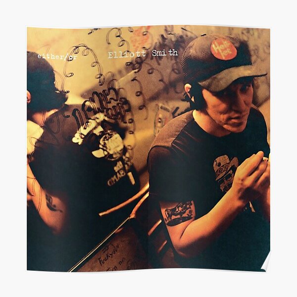 Elliott Smith - Either Or Album Cover Poster