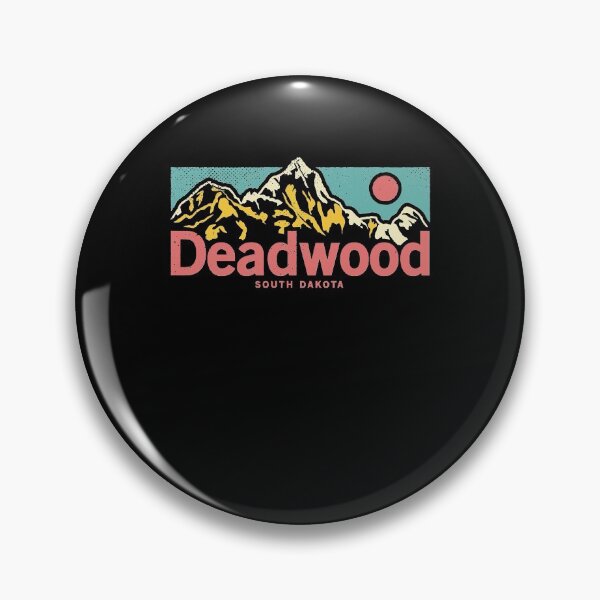 Item preview, RetroDeadwood South Dakota - Outdoor Mountain Graphic Apparel Christmas designed and sold by LeathaKessler.