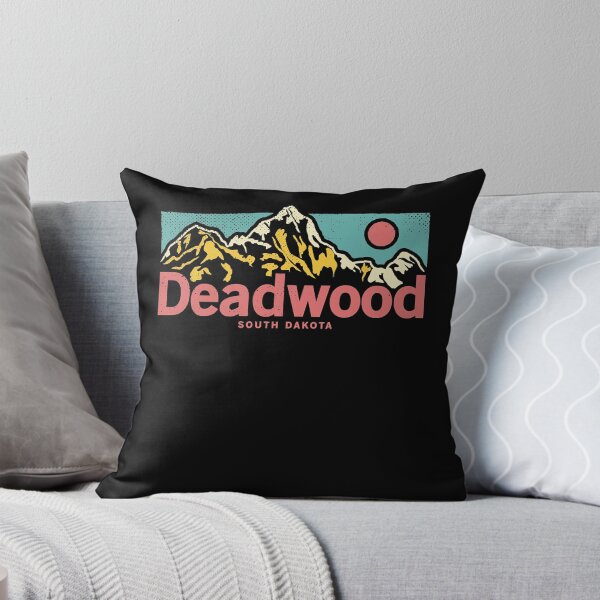 Item preview, RetroDeadwood South Dakota - Outdoor Mountain Graphic Apparel Christmas designed and sold by LeathaKessler.