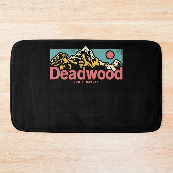 Item preview, RetroDeadwood South Dakota - Outdoor Mountain Graphic Apparel Christmas designed and sold by LeathaKessler.