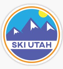 Ski-Utah-Abzeichen Sticker
