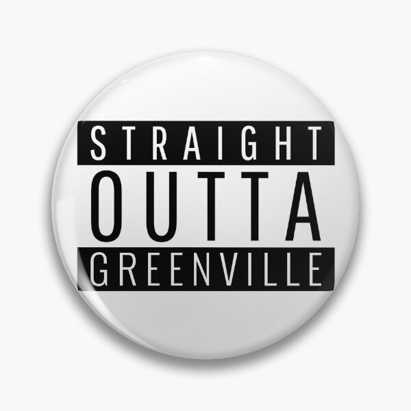 Item preview, Straight Outta Greenville  designed and sold by Teelogic.