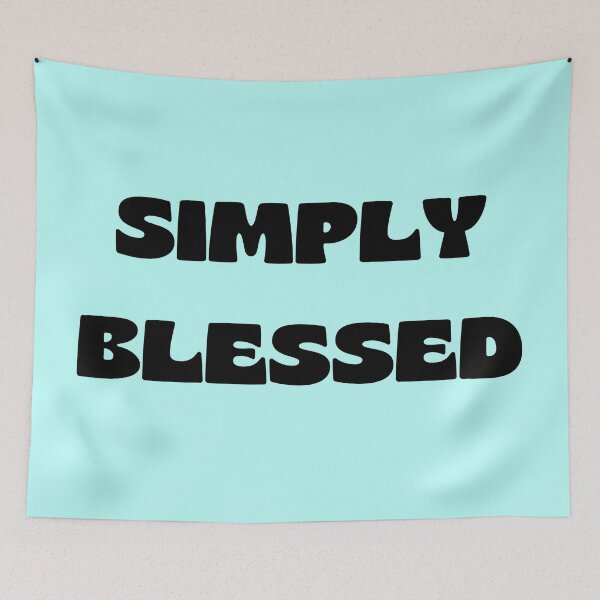 Item preview, Simply blessed designed and sold by Prayingwarrior.