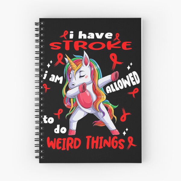 Item preview, Stroke Awareness Funny I have Stroke i'm allowed to do Weird Things! designed and sold by JanetShop809.